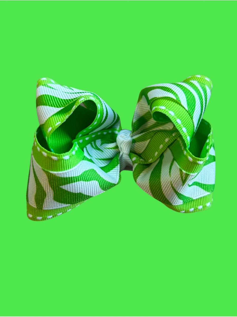 gator clip 3” hair bow